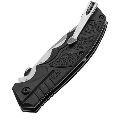 BK01HK500 H&K SFP Folder - нож складной, рук-ть каучук., клинок D2																				 фото 2