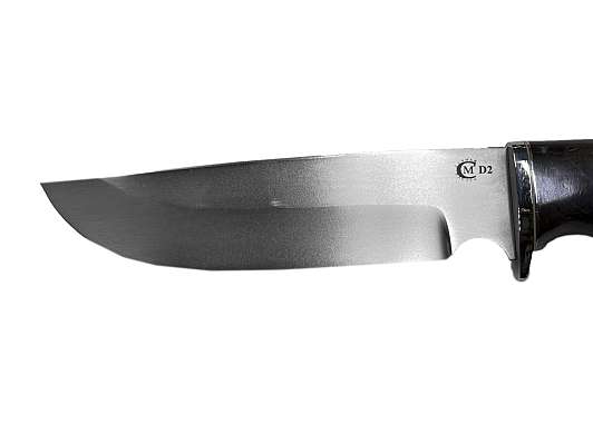 Нож Лорд дам. ст. D2, мельхиор, стабилизированная карельская береза (562) фото 2