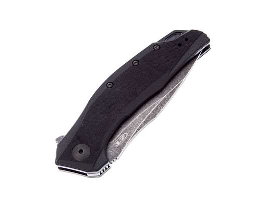 K0357BW - нож складной, рук-ть G10, клинок CPM 20CV, blackwash									 фото 2