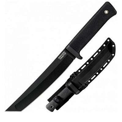 CS_49LRT Recon Tanto - нож с фикс.клинком, сталь SK-5, чёрное покрытие Black Tuff-Ex																 фото 3
