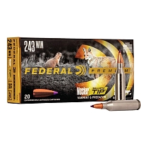 Охотничий патрон .243 Federal 55/3.6 Nosler BLSTC (20)