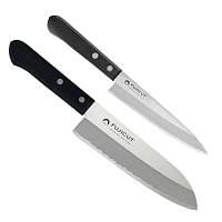 Набор из 2-х Кухонных ножей FUJI CUTLERY (TJ-GIFTSET-A), 165mm, 135mm, заточка #3000