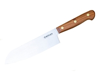 BK130497 Cottage-Craft Santoku - нож кух., дерев.рукоять, 18 см. клинок С75