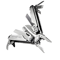 Мультитул LEATHERMAN Surge Stainless 21 инстр., 7,9/11,5 см, чехол нейлон черн.