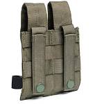 Подсумок Beretta Grip-Tac Molle Double Pistol M Green Stone CA151/00189/0707