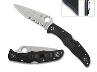 Нож Spyderco ENDURA4 VG-10 Комби Черный C10FPSBKBL