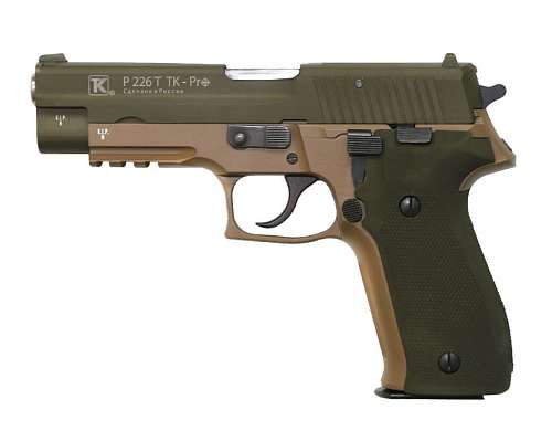 Травматический пистолет P226T TK-PRO к.10x28 (Cerakote, Green) фото 1