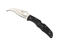 Нож Spyderco MATRIARCH2 VG-10 Серрейтор Керамбит Черный C12SBK2