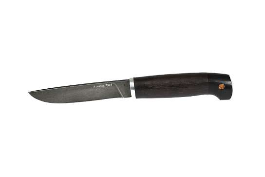 Нож Финский, кован. ст. ХВ-5., литье. рукоять из ценных пород дерева (2912) фото 2