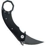BK01BO515 HEL Karambit - нож складной, рук-ть сталь/G10, клинок 154СМ																				