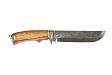 Нож Варяг, кован. ст. 9 ХЧ, литье, рукоять из ценных пород дерева (1731) фото 1