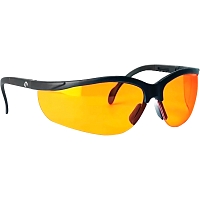 Очки стрелковые Walker`s Sport Glasses, защитные, черные, линза янтарная