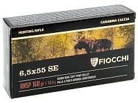 Охотничий патрон 6.5x55 SE Fiocchi 160/10.4 RNSP 70650100