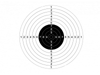 Мишень спортивная 500х500мм 